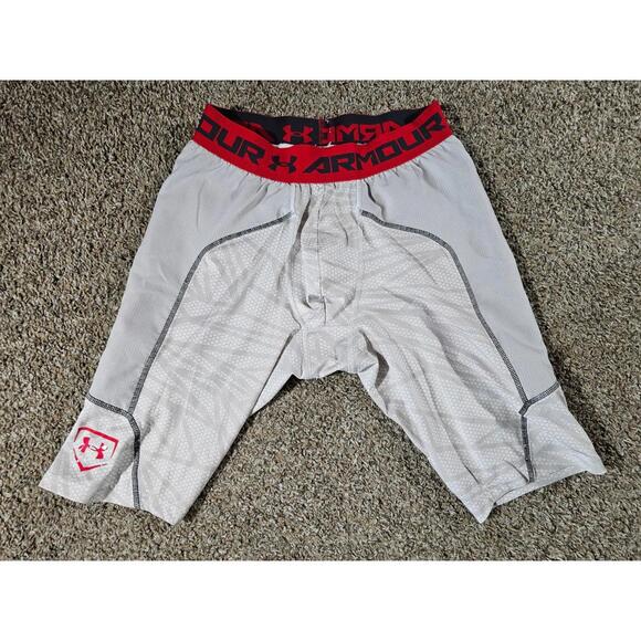 Under Armour Compression Shorts Baseball - SEE Measurements - Picture 1 of 7